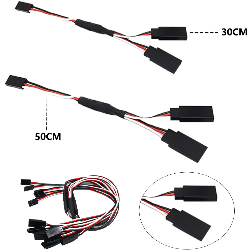 Rc Helicopter Battery - 5/8/10pcs RC Servo Y Extension Cable