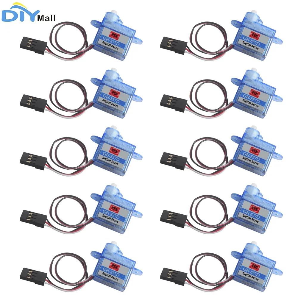 Rc Helicopter Servo - 10pcs GH-S37D 3.7g Micro Servo Super