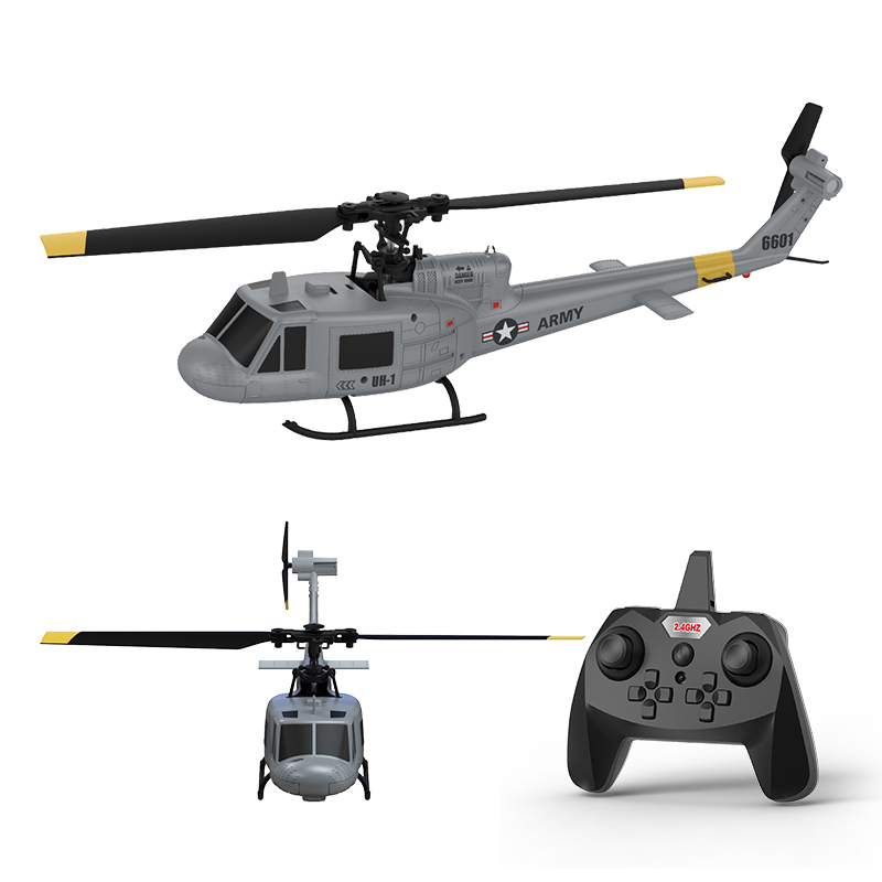Rc Helicopter Large - Huey Remote Control Simulation Helicopter 6601
