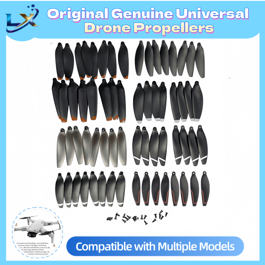 Rc Helicopter Blade - 2SET 16PCS Original General-purpose Drone Blades,