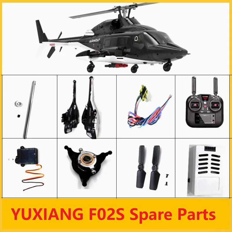 Rc Helicopter Nitro - Spare Parts List For YUXIANG F02S