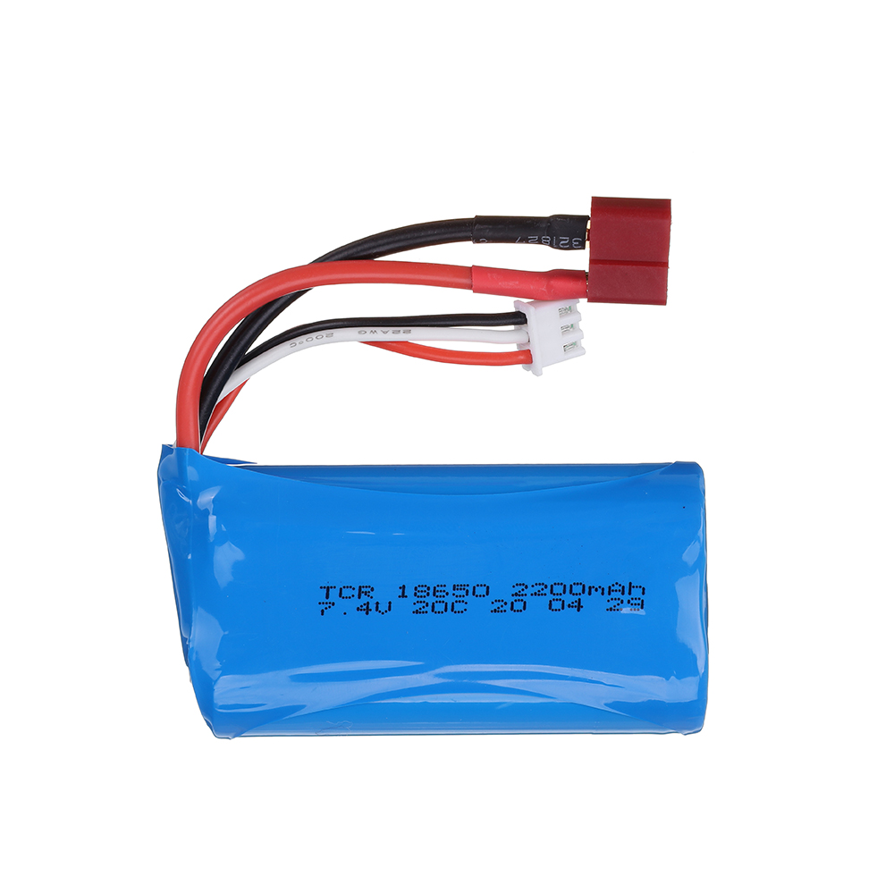 7.4V 2200mAh 18650 Lipo Batery - огляд і ціна Rc Helicopter Battery