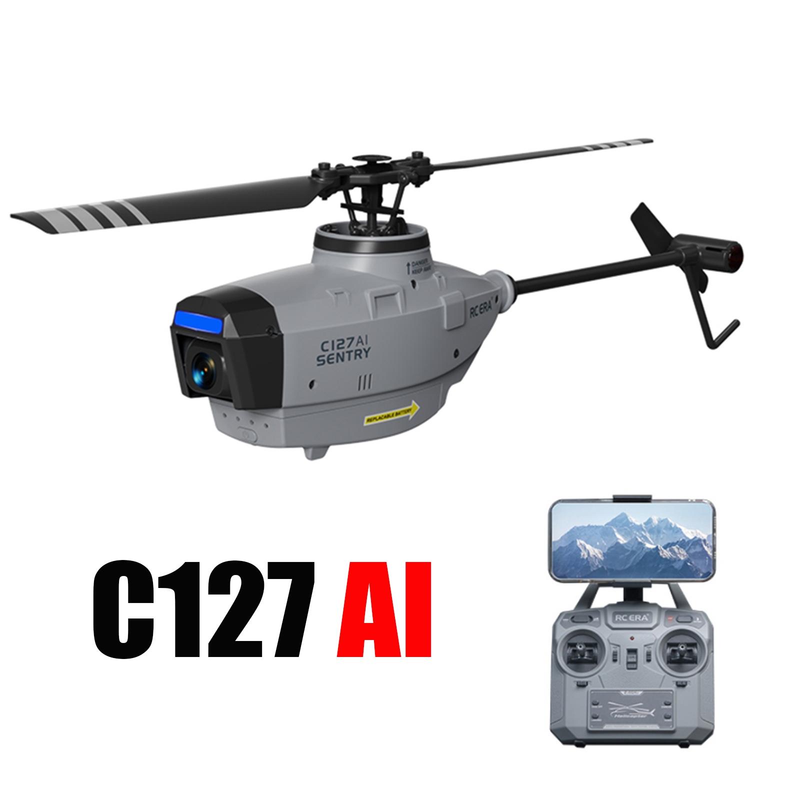 RC ERA C127AI C127 C128 2.4G 6 - огляд і ціна Rc Helicopter Gyro