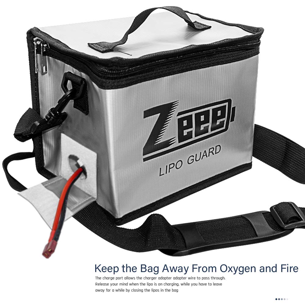 Zeee Lipo Battery Safe Bag 215 - огляд і ціна Rc Helicopter Bag
