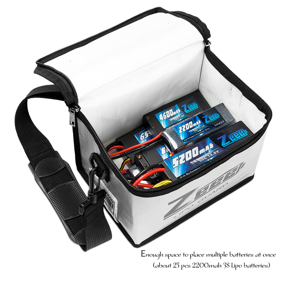 Zeee Lipo Battery Safe Bag 215 - огляд і ціна Rc Helicopter Bag