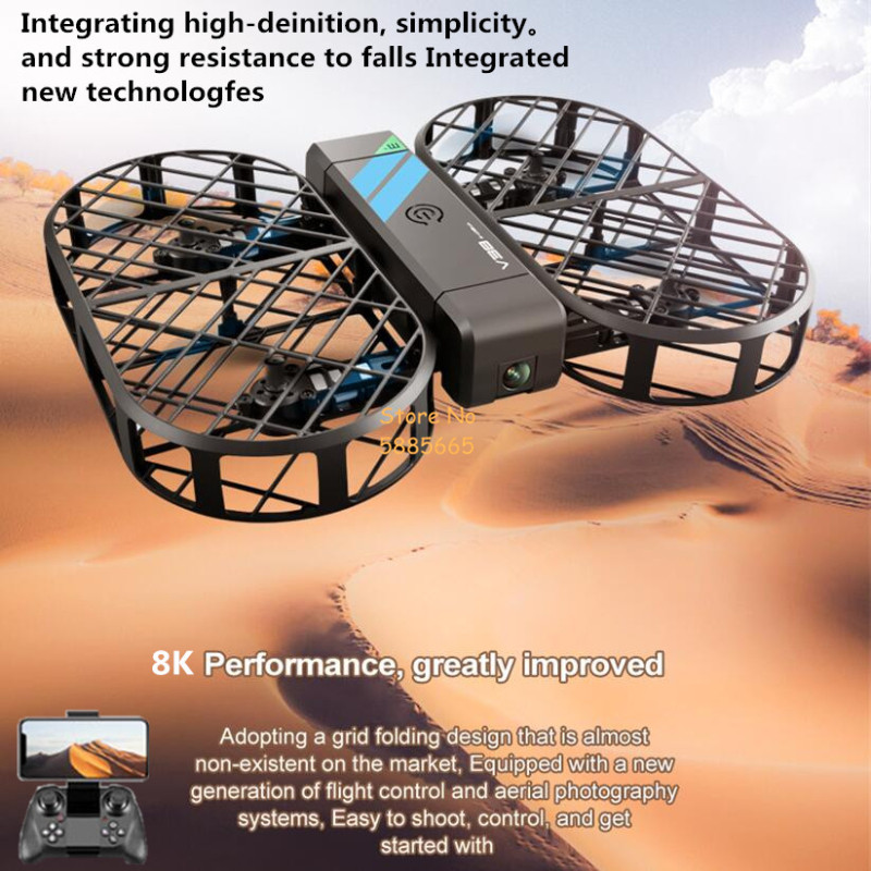 8K HD Camera 360° Protection O - огляд і ціна Rc Helicopter Electric