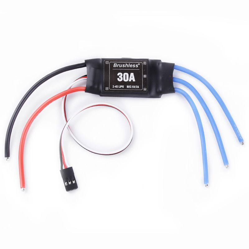 XXD Brushless 30A ESC 2-4S Ele - огляд і ціна Rc Helicopter Electric