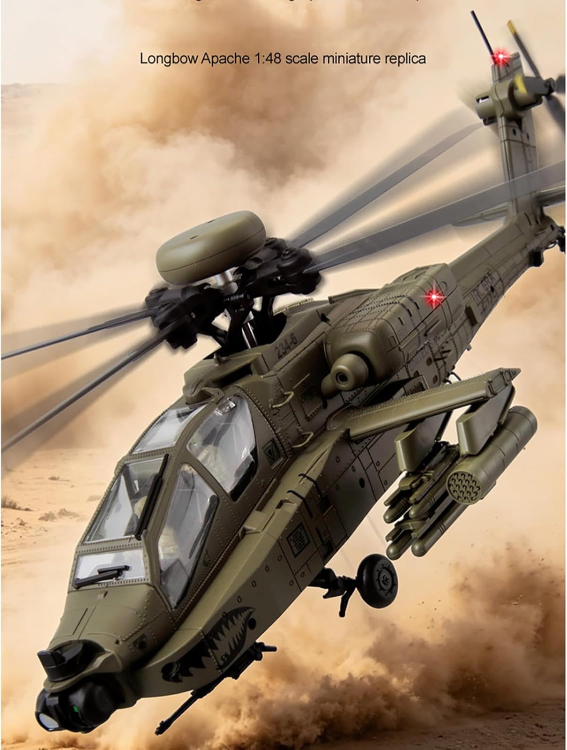 310MM 6CH C170 AH-64D Remote C - огляд і ціна Rc Helicopter Large