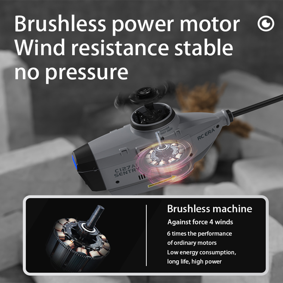 RC ERA C127 AI Mini Brushless  - огляд і ціна Rc Helicopter Single Rotor