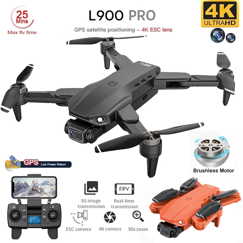 L900 Pro GPS Drone 4K Professi - огляд і ціна Rc Helicopter Case