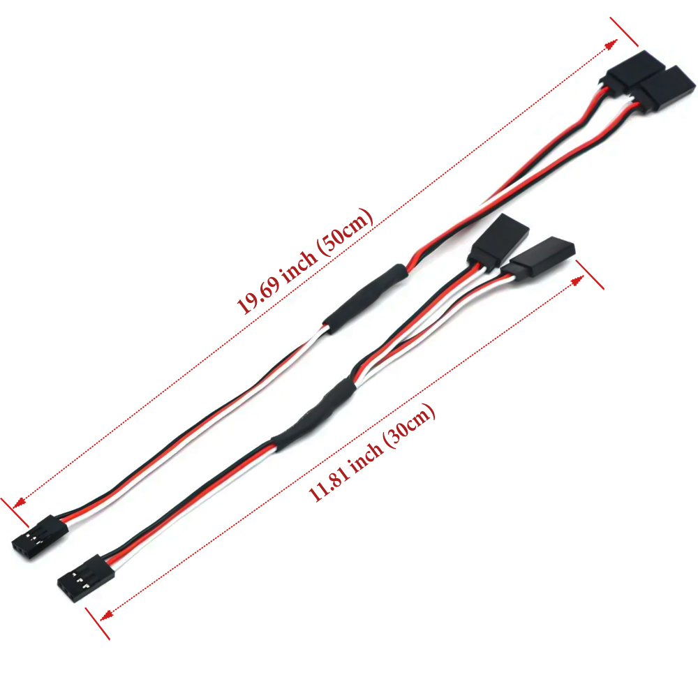 5/8/10pcs RC Servo Y Extension - огляд і ціна Rc Helicopter Battery