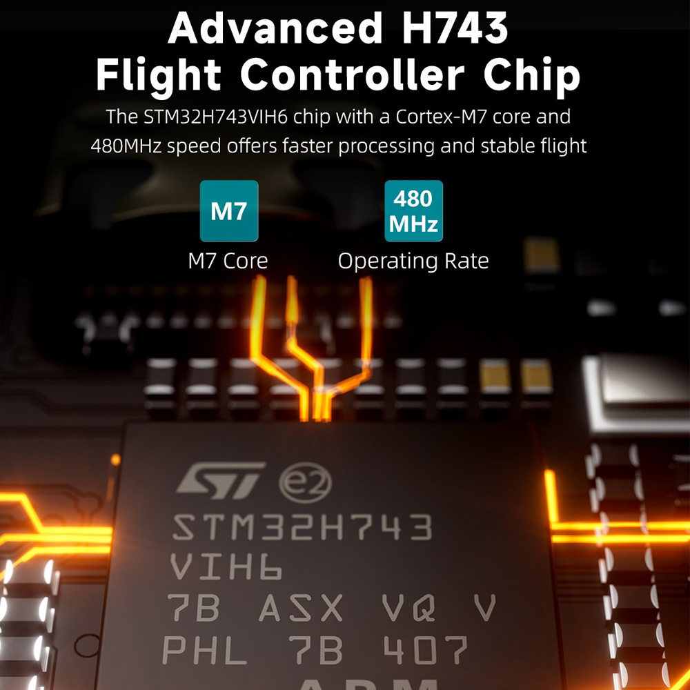 GEPRC TAKER H743 BT 8Bit 80A S - огляд і ціна Rc Helicopter Case