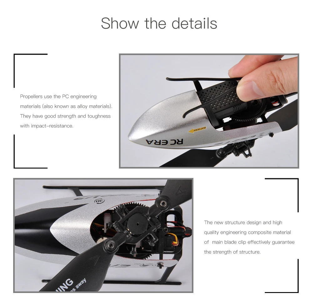 C129 V2 4CH RC Helicopter RTF  - огляд і ціна Rc Helicopter Large