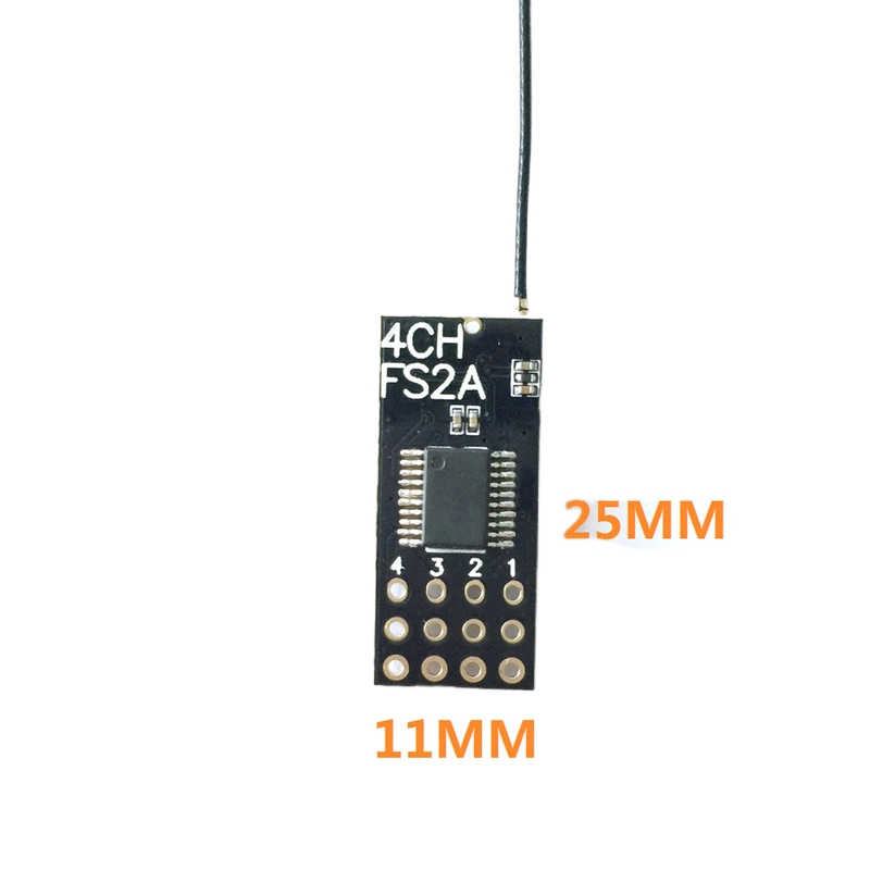 Flysky FS2A Mini Receiver 4CH  - огляд і ціна Rc Helicopter Mini