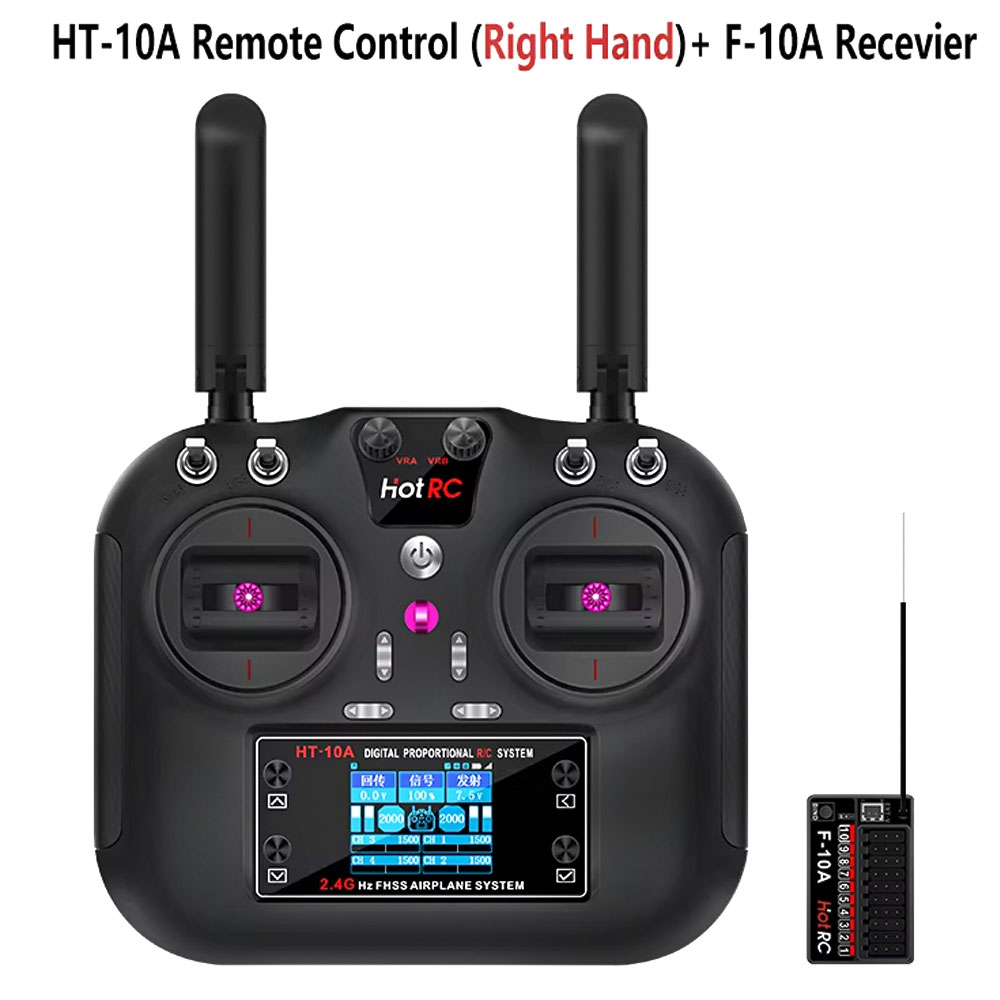 Hotrc HT-10A 2.4G 10CH Transmi - огляд і ціна Rc Helicopter Battery