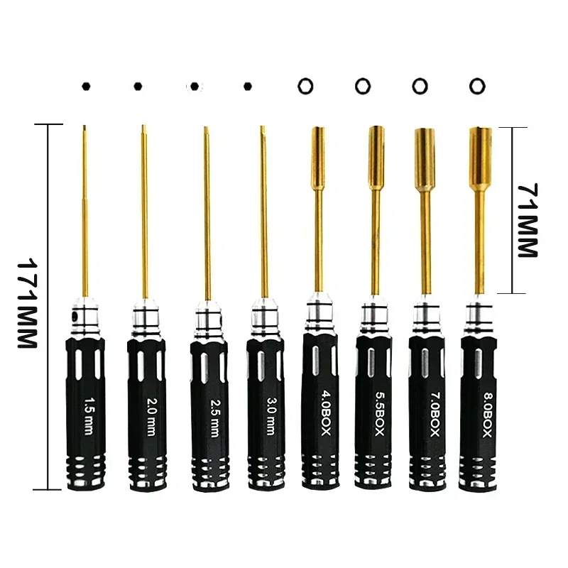 RC Hex Driver Set - 16pcs Hex  - огляд і ціна Rc Helicopter Tool Kit