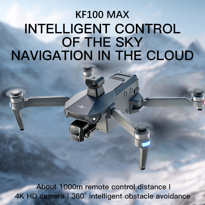 KF100 MAX GPS Drone 4K Camera  - огляд і ціна Rc Helicopter Electric