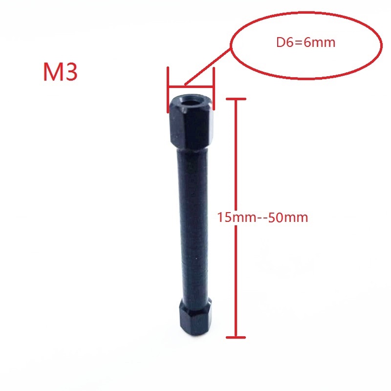 10pcs M3x15-100mm D6 Outer hex - огляд і ціна Rc Helicopter Coaxial