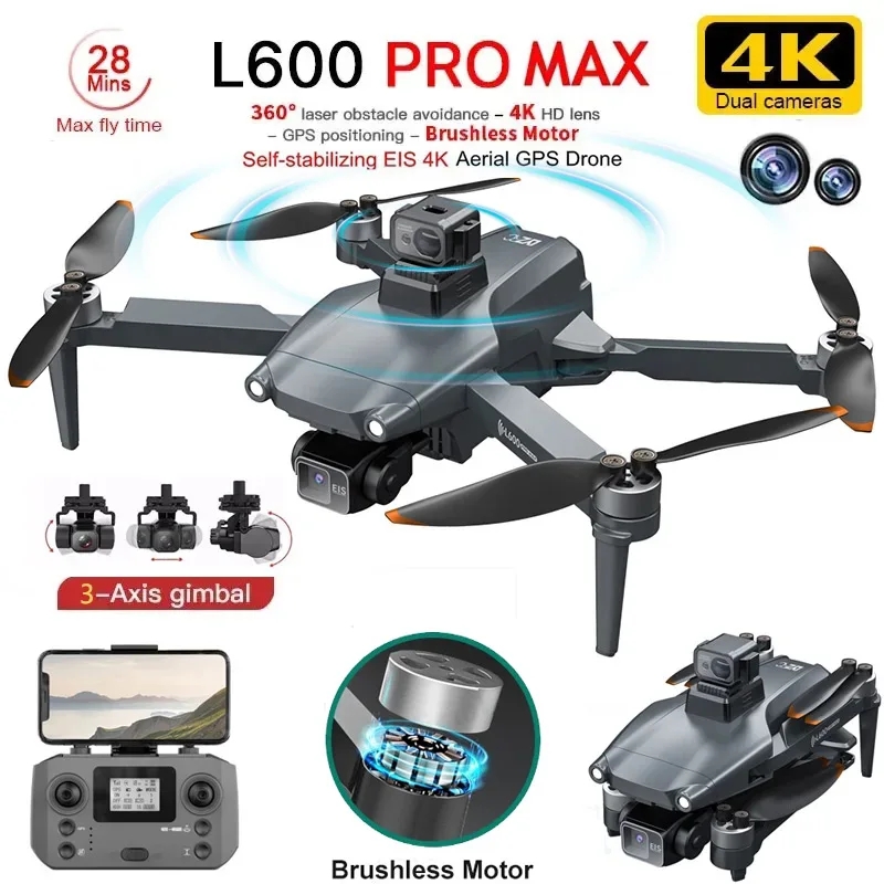 L600 PRO MAX GPS Drone Profess - огляд і ціна Rc Helicopter Case