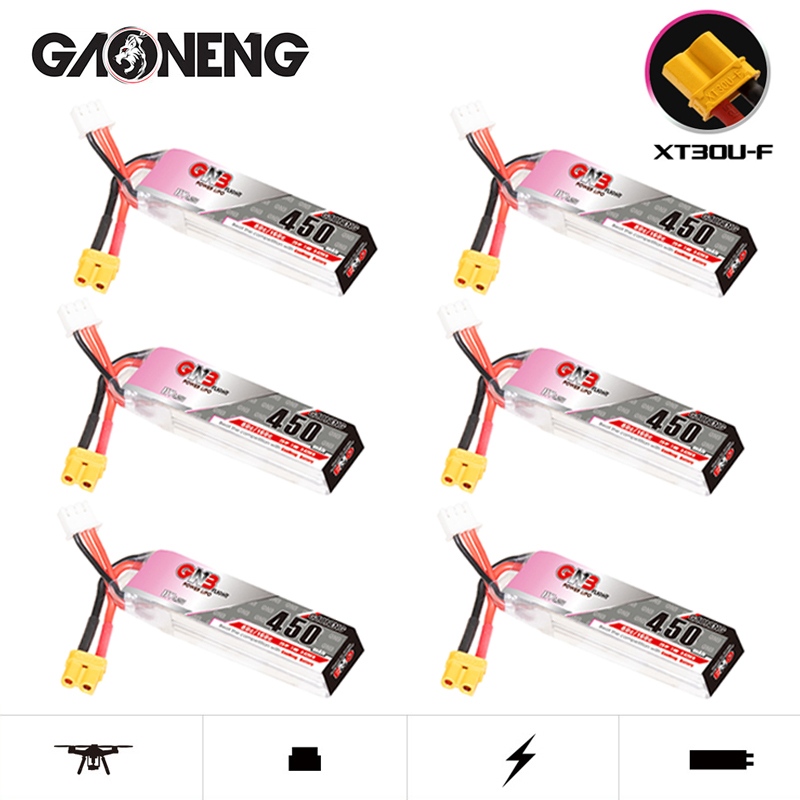 GNB LiPo Battery HV 2S 7.6V 45 - огляд і ціна Rc Helicopter Parts