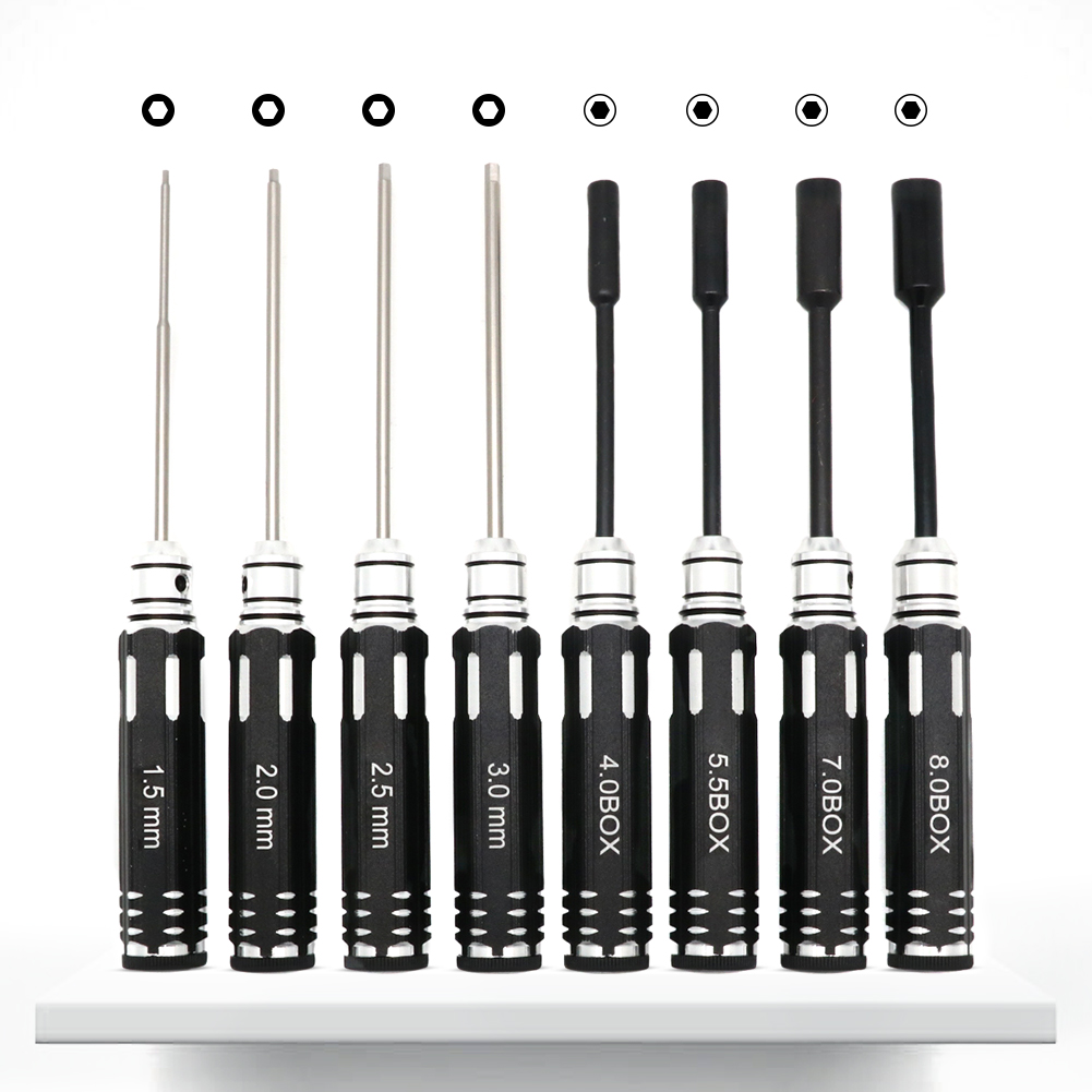 RC Hex Driver Set - 16pcs Hex  - огляд і ціна Rc Helicopter Tool Kit