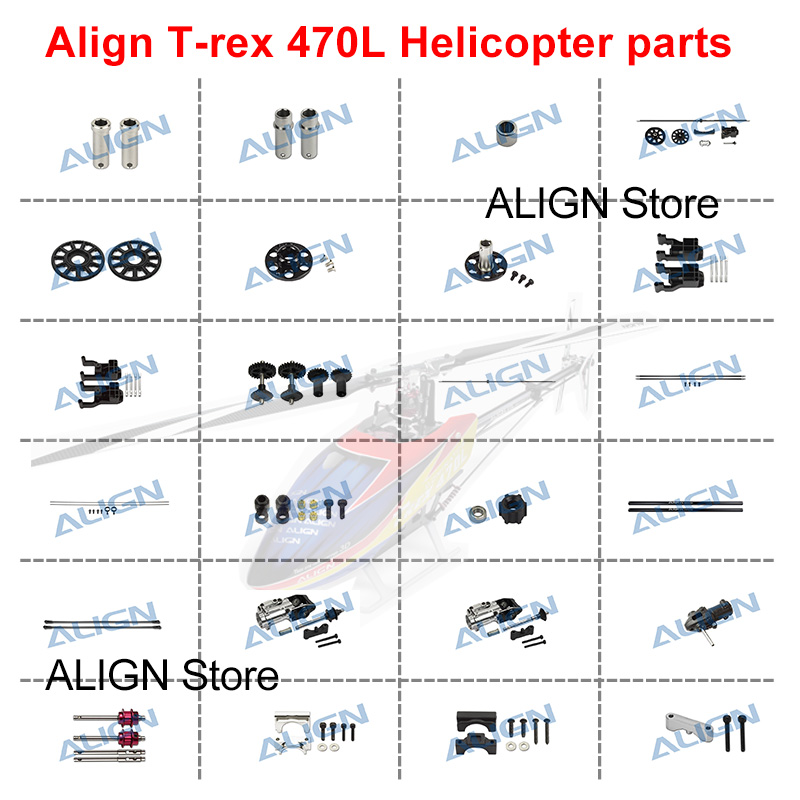 Align Trex 470L Autorotation T - огляд і ціна Rc Helicopter Bag