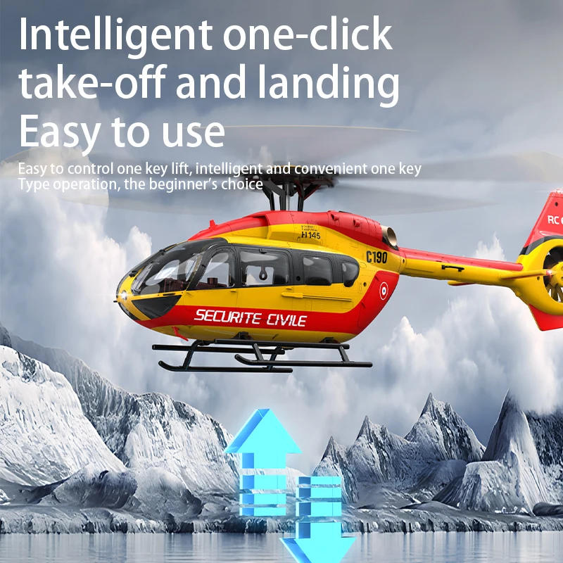 C190 RC Helicopter 2.4G 6-Aixs - огляд і ціна Rc Helicopter Large