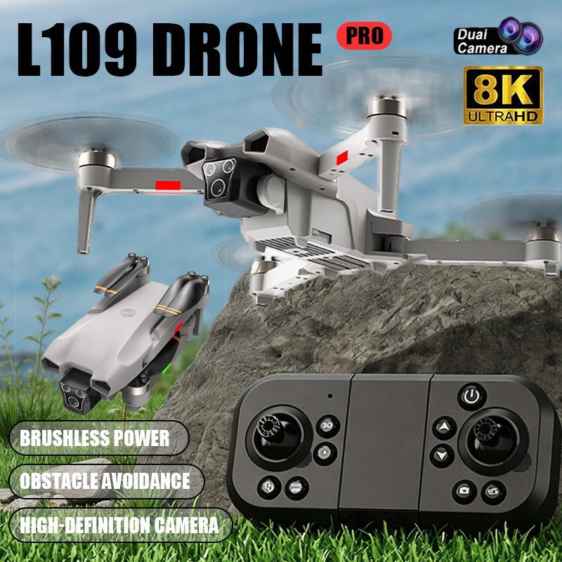 NEW Hot L017 Pro Drone Brushle - огляд і ціна Rc Helicopter Case